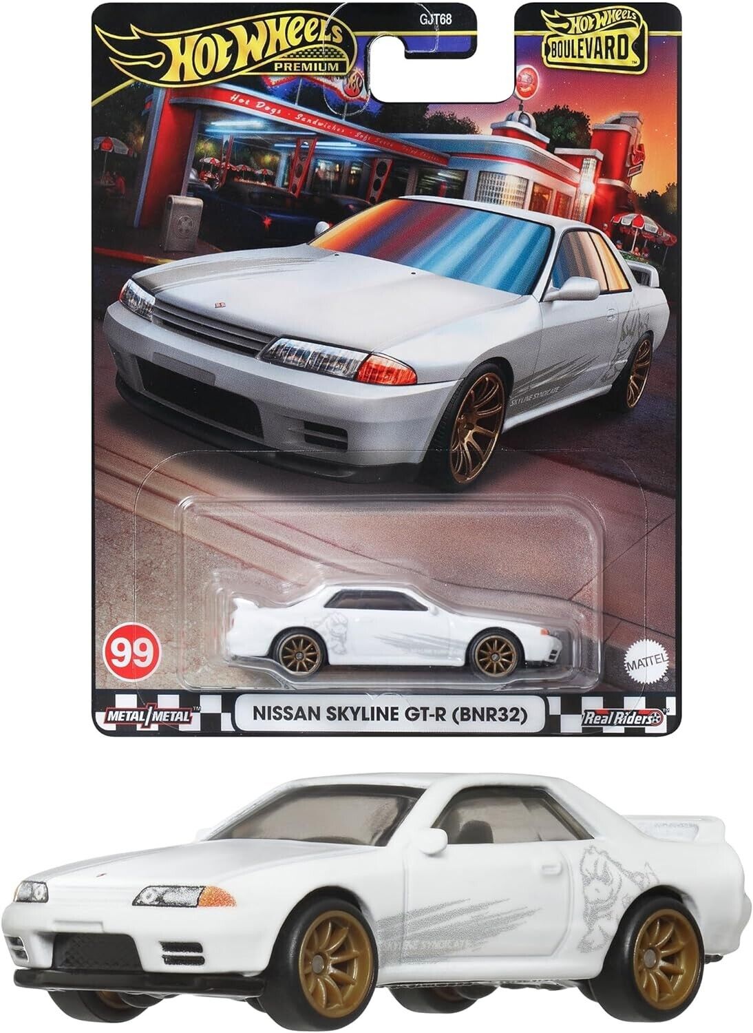 Nissan Skyline GT-R BNR32 | Boulevard | 1:64 HotWheels HRT74