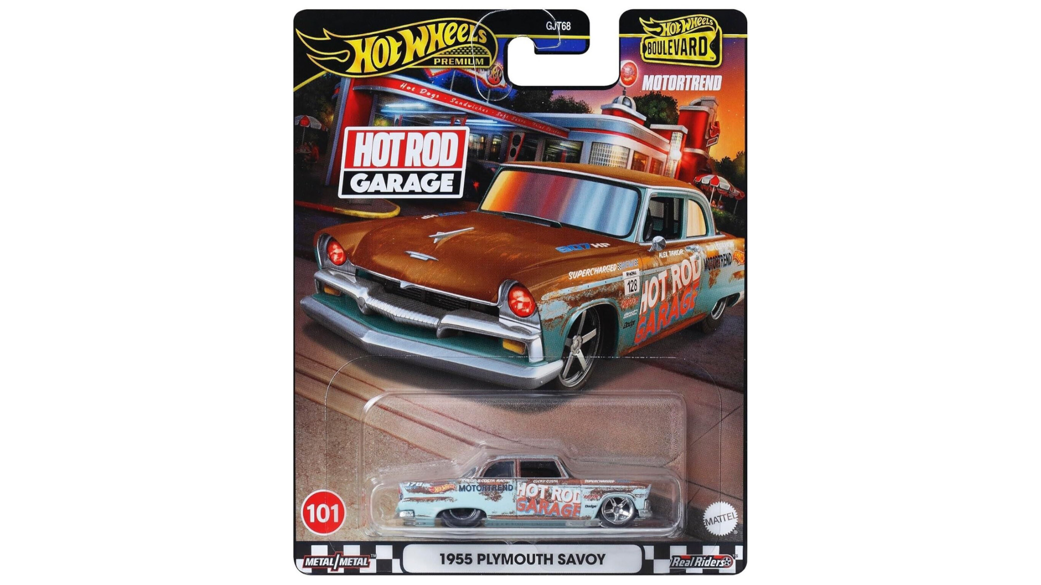 Plymouth Savoy Hot Rod Garage | Boulevard | 1:64 HotWheels HRT58