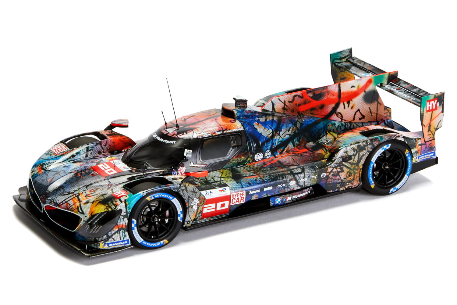 BMW M Hybrid V8 Art Car #20 van de Linde / Frijns / Rast (24H Le