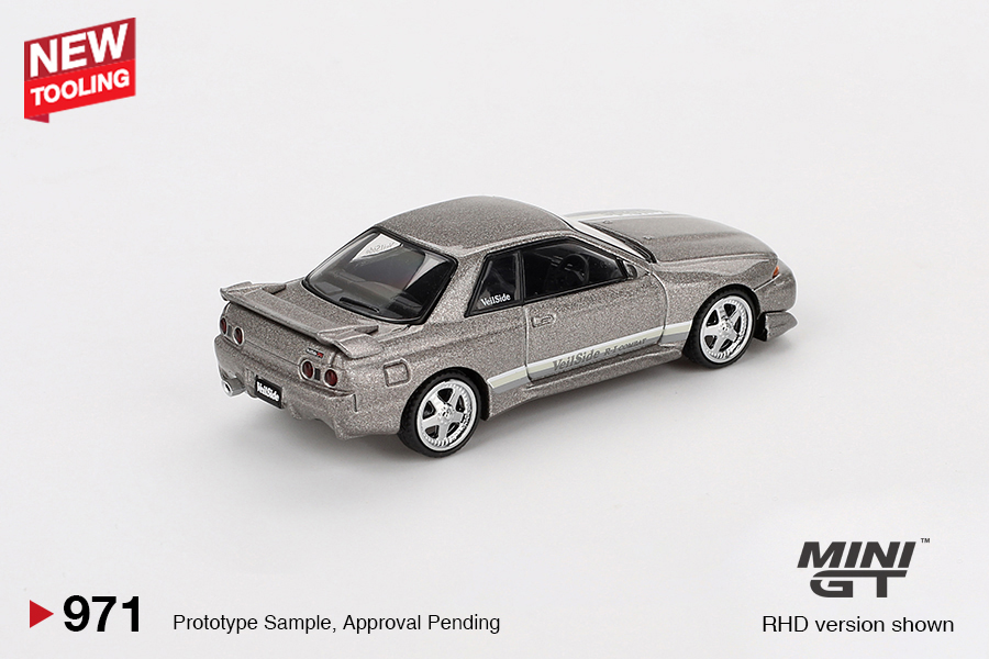Nissan Skyline GT-R R32 Veilside Combat C-I (Combat Grey) | 1:64